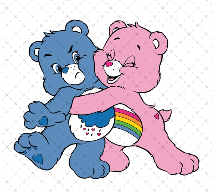 Care Bears SVG, Care Bears PNG, Care Hug SVG, Care Hug Png, Care Bears Clipart, Birthday SVG, Care Bears Sublimation