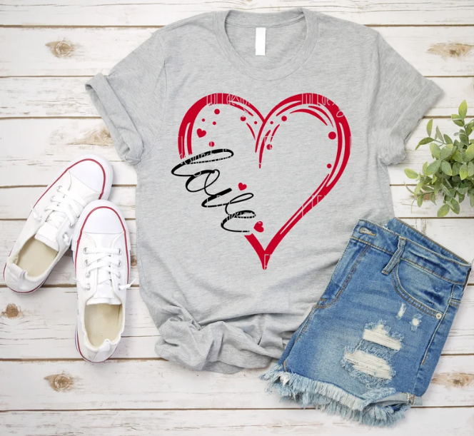 Valentine SVG, Heart SVG, Love SVG, Valentines Day Shirt SVG, Popular SVG, Love SVG Files For Cricut