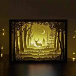 121+ Download Layered Paper Cut Light Box Template Free Download -  Download Shadow Box SVG for Free