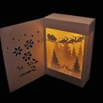 199+ 3d Cuts Light Box -  Editable Shadow Box SVG Files