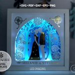 224+ Wedding Light Box Svg Free -  Editable Shadow Box SVG Files