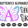 Butterfly Monogram SVG, Butterfly SVG, Butterfly SVG Bundle