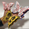 Free 3D Butterfly SVG for Cricut, Butterfly SVG, 3D Butterfly Template, 3D Laser Cut Butterfly SVG