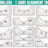 T Shirt Alignment Ruler SVG Free, T-shirt Alignment Tool SVG, Tshirt Ruler SVG, T-shirt Placement Guide